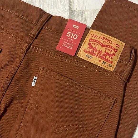 Levi’s 510 Skinny Jeans Size 32. NWT - Picture 3 of 10